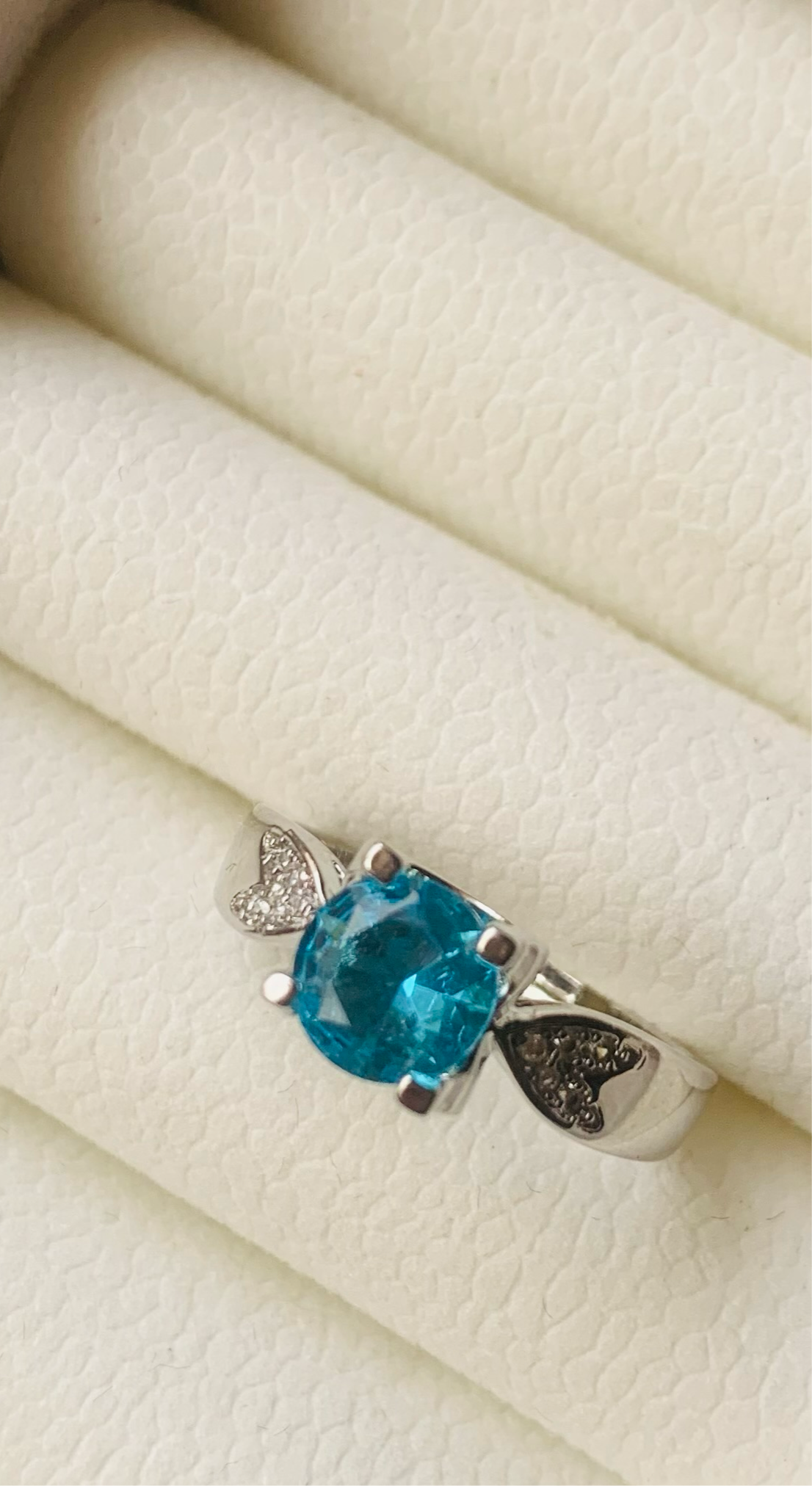 Blue Charm Ring