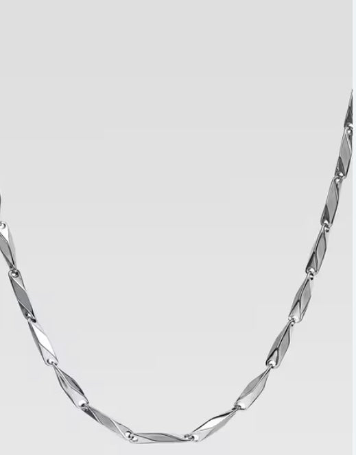 Slim & Sleek Stainless Steel Silver Chain