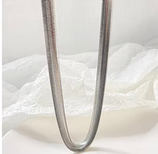 Premium Silver Plated Snake Chain