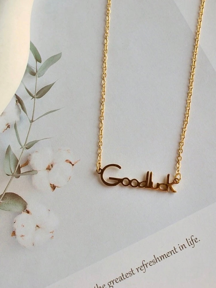 Goodluck Anti Tarnish Necklace