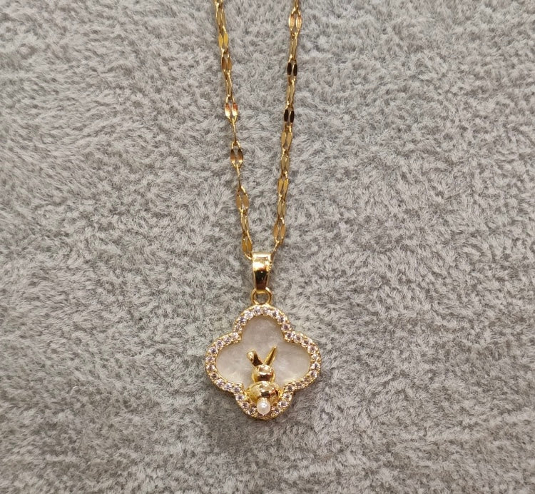 Rabbit Anti Tarnish Necklace