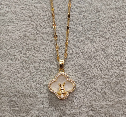 Rabbit Anti Tarnish Necklace