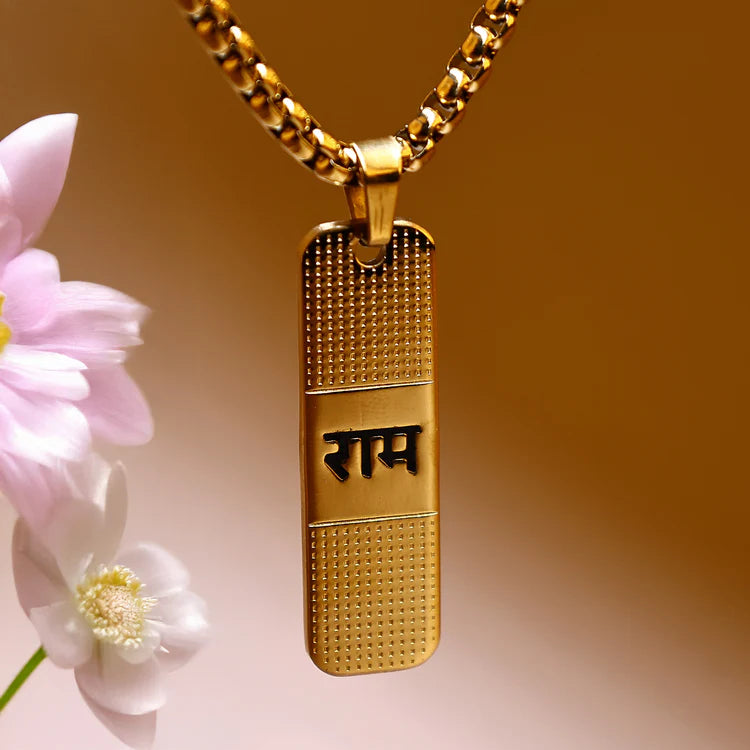 Ram Stainless Steel Chain Pendant