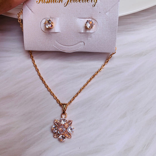 Stoned pendent set