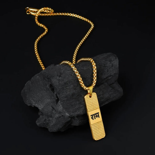 Ram Stainless Steel Chain Pendant