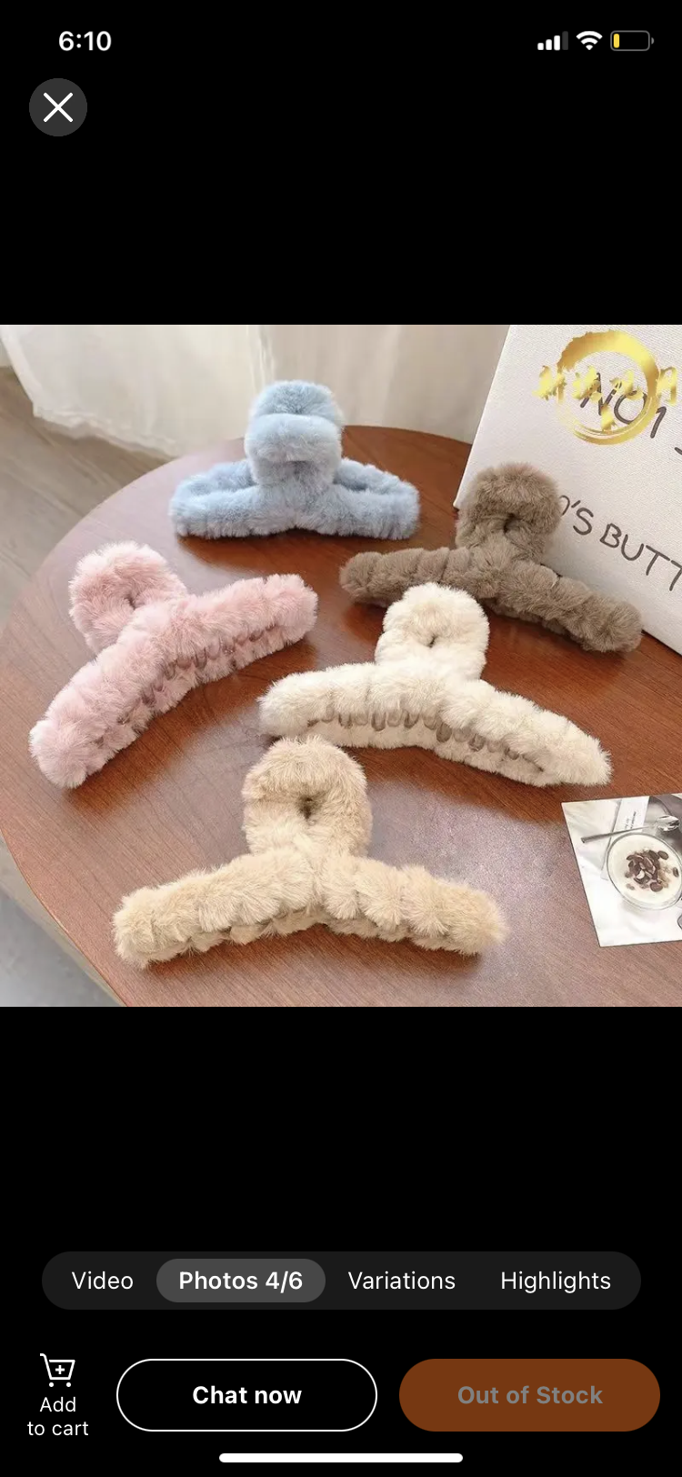 Winter fur claws- Large