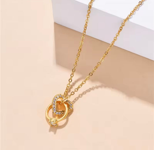 Infinite love Anti Tarnish Necklace