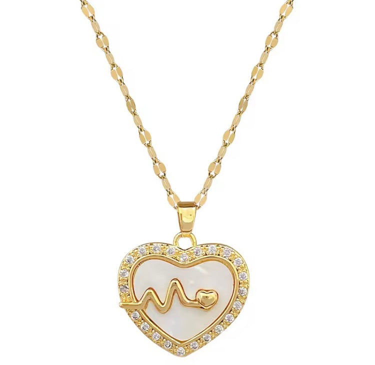 Heartbeat Anti Tarnish Necklace