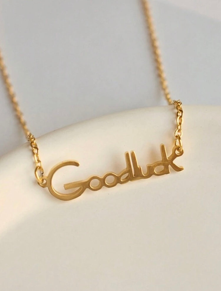 Goodluck Anti Tarnish Necklace