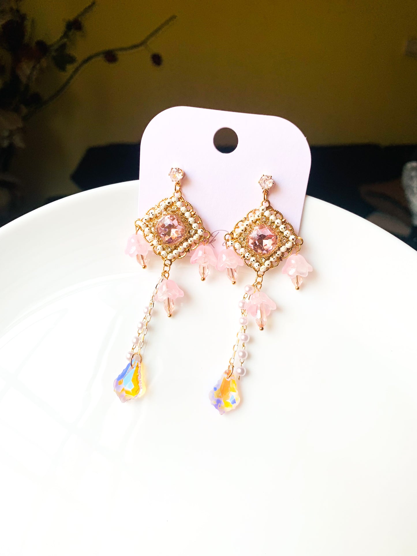 Pink Dazzlers Earrings