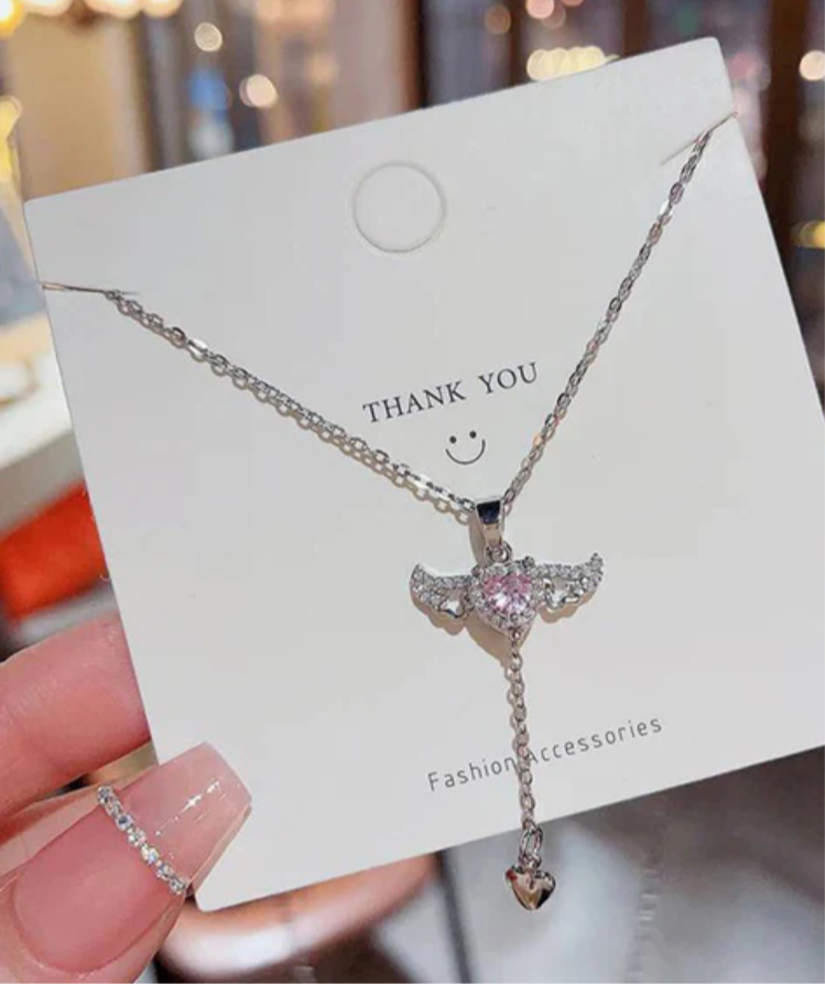 Toned Wings Necklace