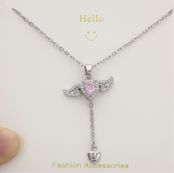 Toned Wings Necklace