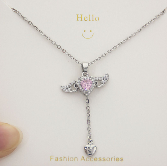 Toned Wings Necklace