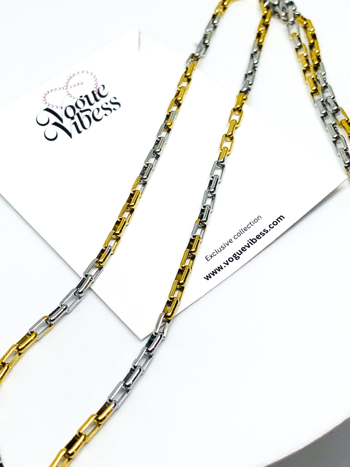 Dual tone link-chain