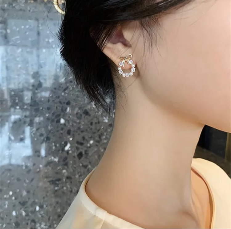 Luxury Pearl Bowknot