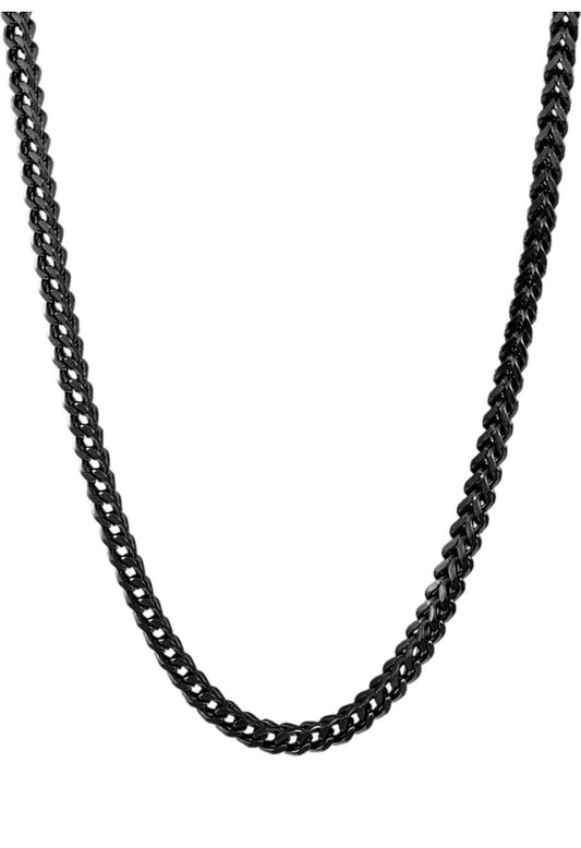 Premium Black Stainless steel stylish Chain