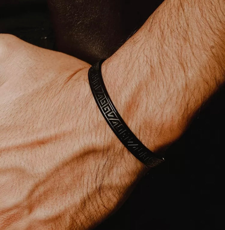 Black Dazzling Men’s Bracelet