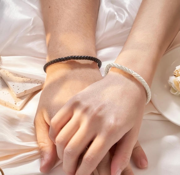 Couple Premium Leather Bracelet