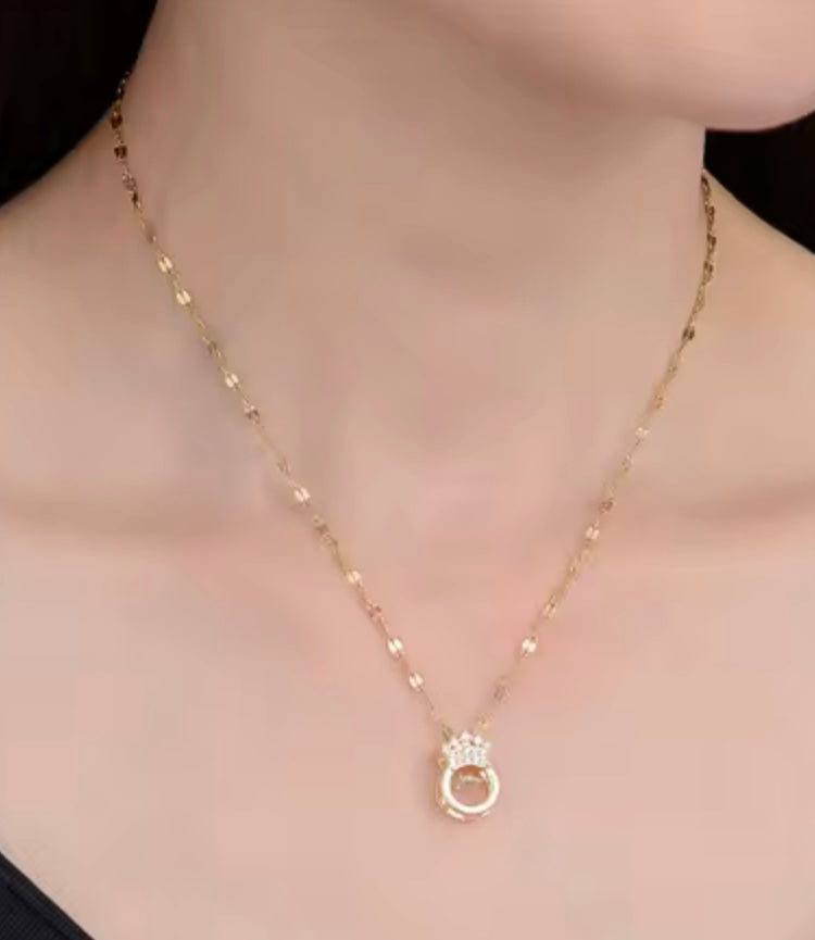 Crown Anti Tarnish Necklace