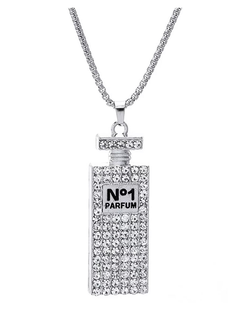 Stone drop GenZ chain pendant
