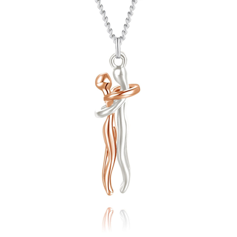 Couple Chain Pendant Set