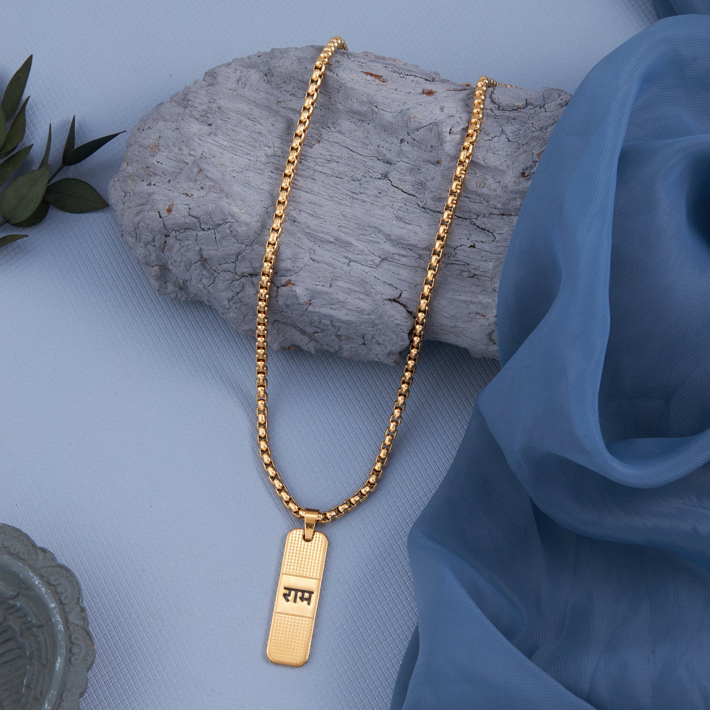 Ram Stainless Steel Chain Pendant