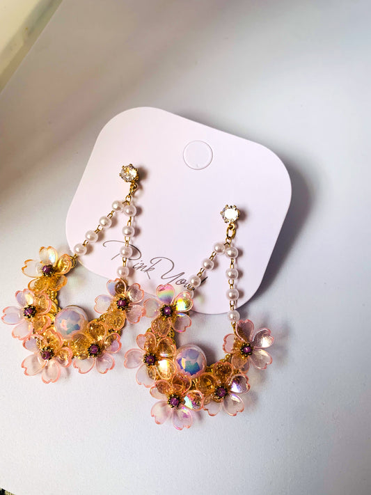 Turkey drop statement Earrings