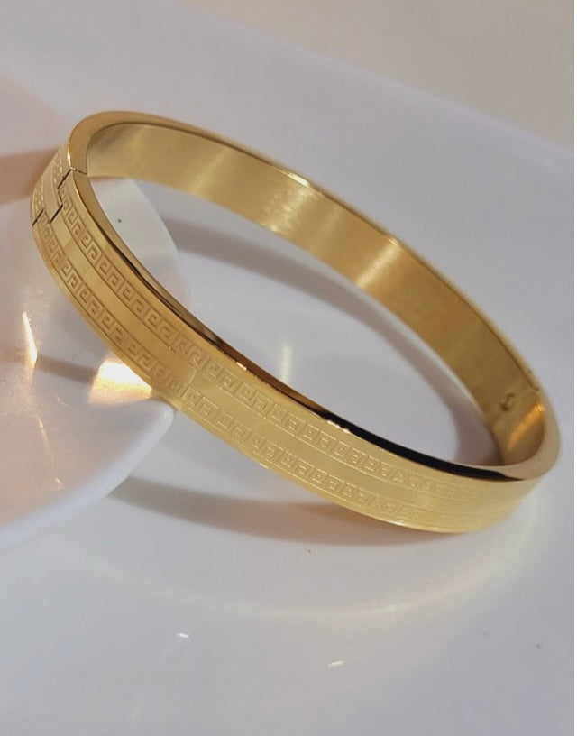Gold Plated Kada Stainless Steel