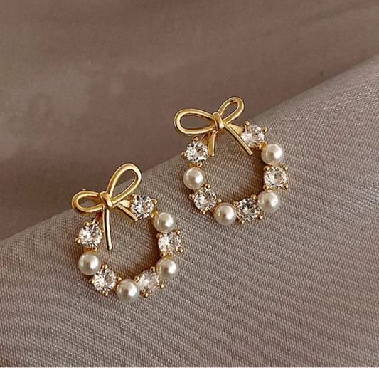 Luxury Pearl Bowknot