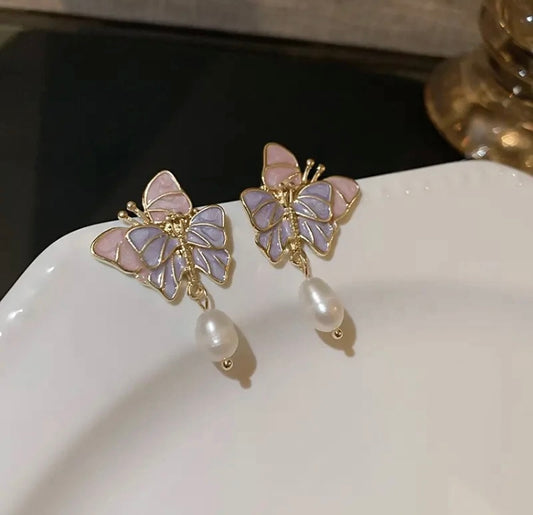 Purple Butterfly Drop