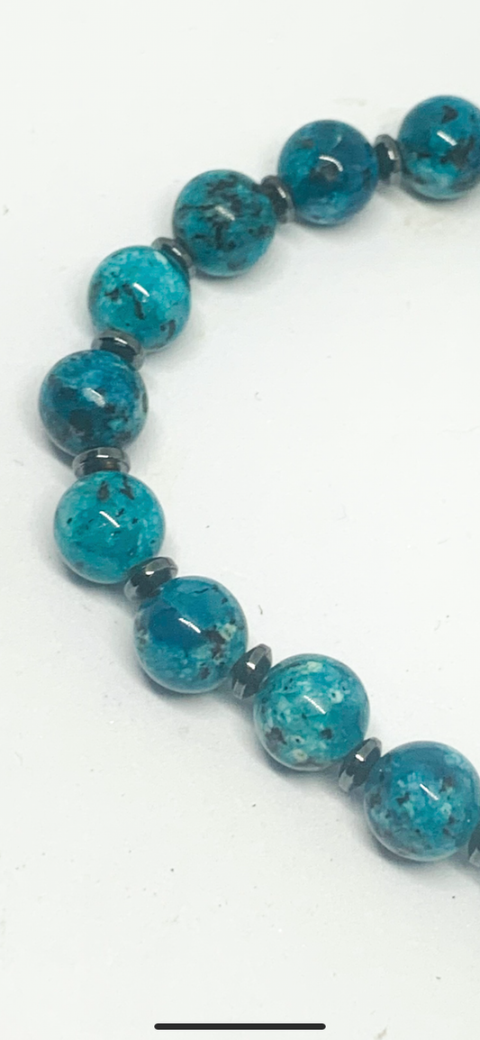 Blue Crystal Bracelet
