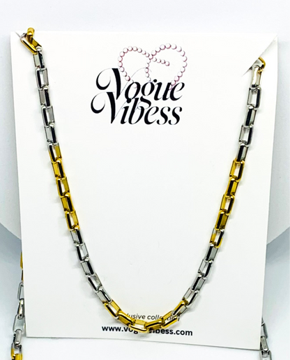 Dual tone link-chain