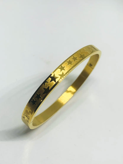 Gold Plated stainless steel Kada