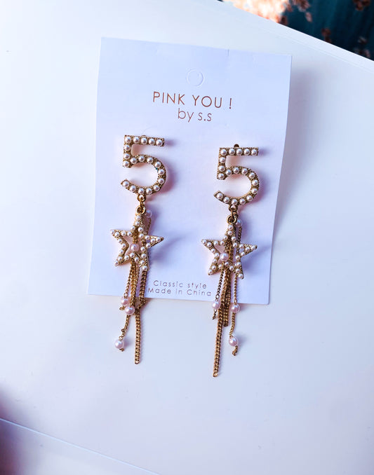 5 Star Statement Earring