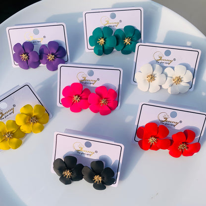 Flower Ear studs
