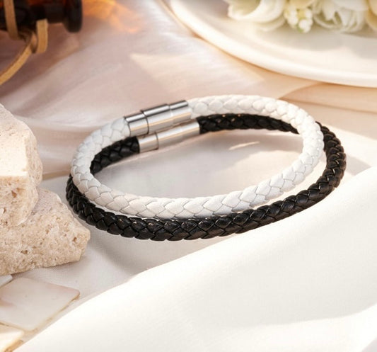 Couple Premium Leather Bracelet