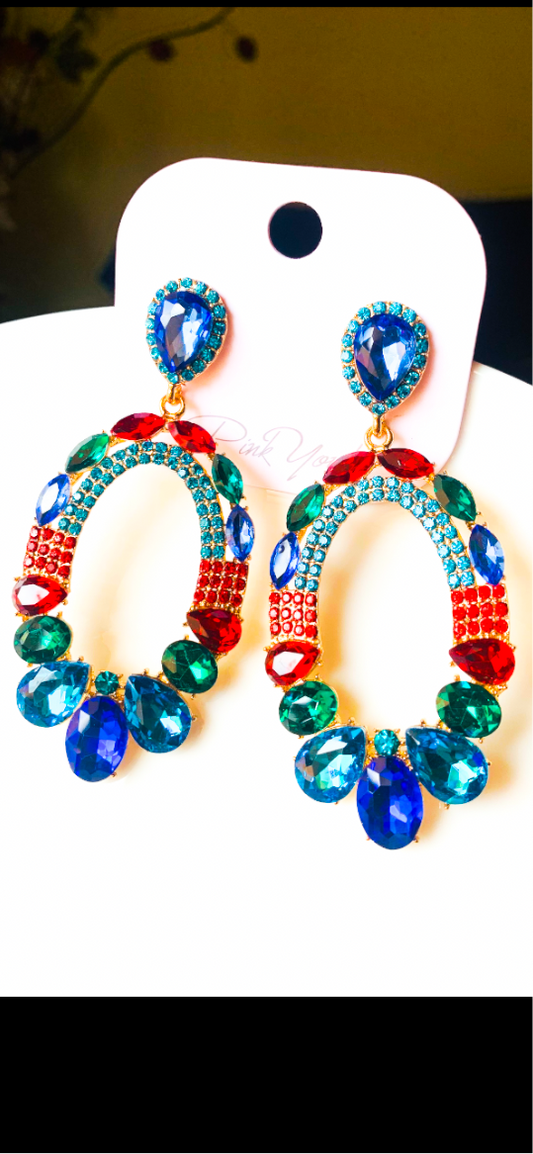 Party wear Earrings stone studded
