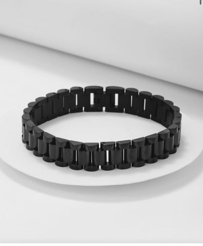 Black Stainless Steel Bracelet