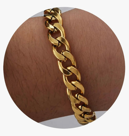 Premium shine link mens Bracelet