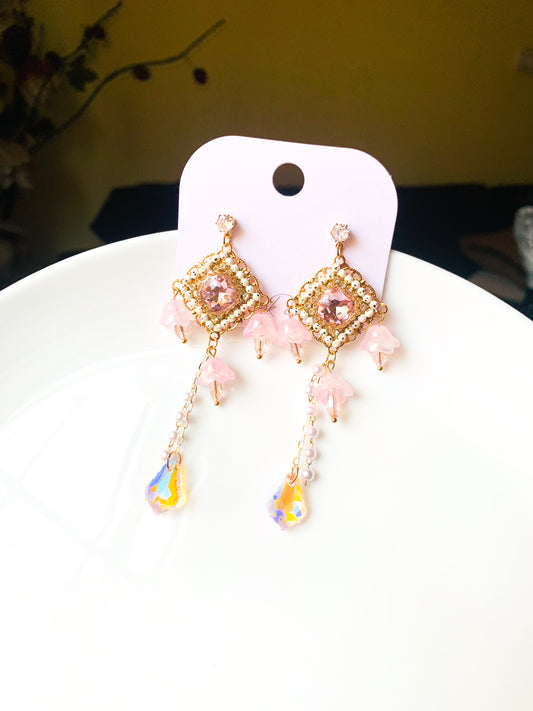 Pink Dazzlers Earrings