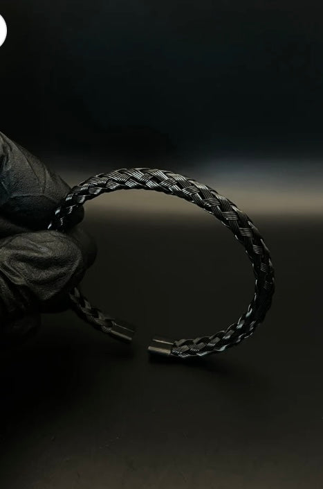 Black Cuff stylish Bracelet