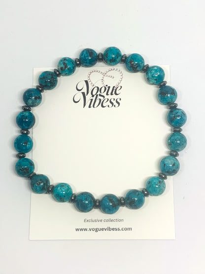 Blue Crystal Bracelet