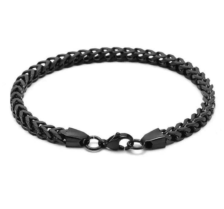 Black Stylish link Bracelet