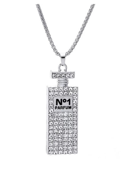 Stone drop GenZ chain pendant