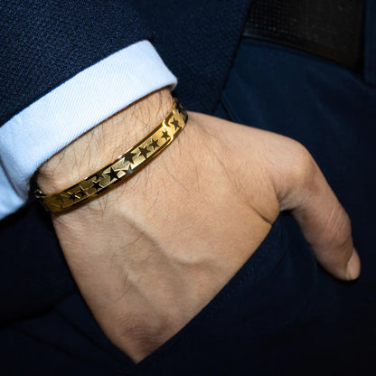 Gold Plated stainless steel Kada
